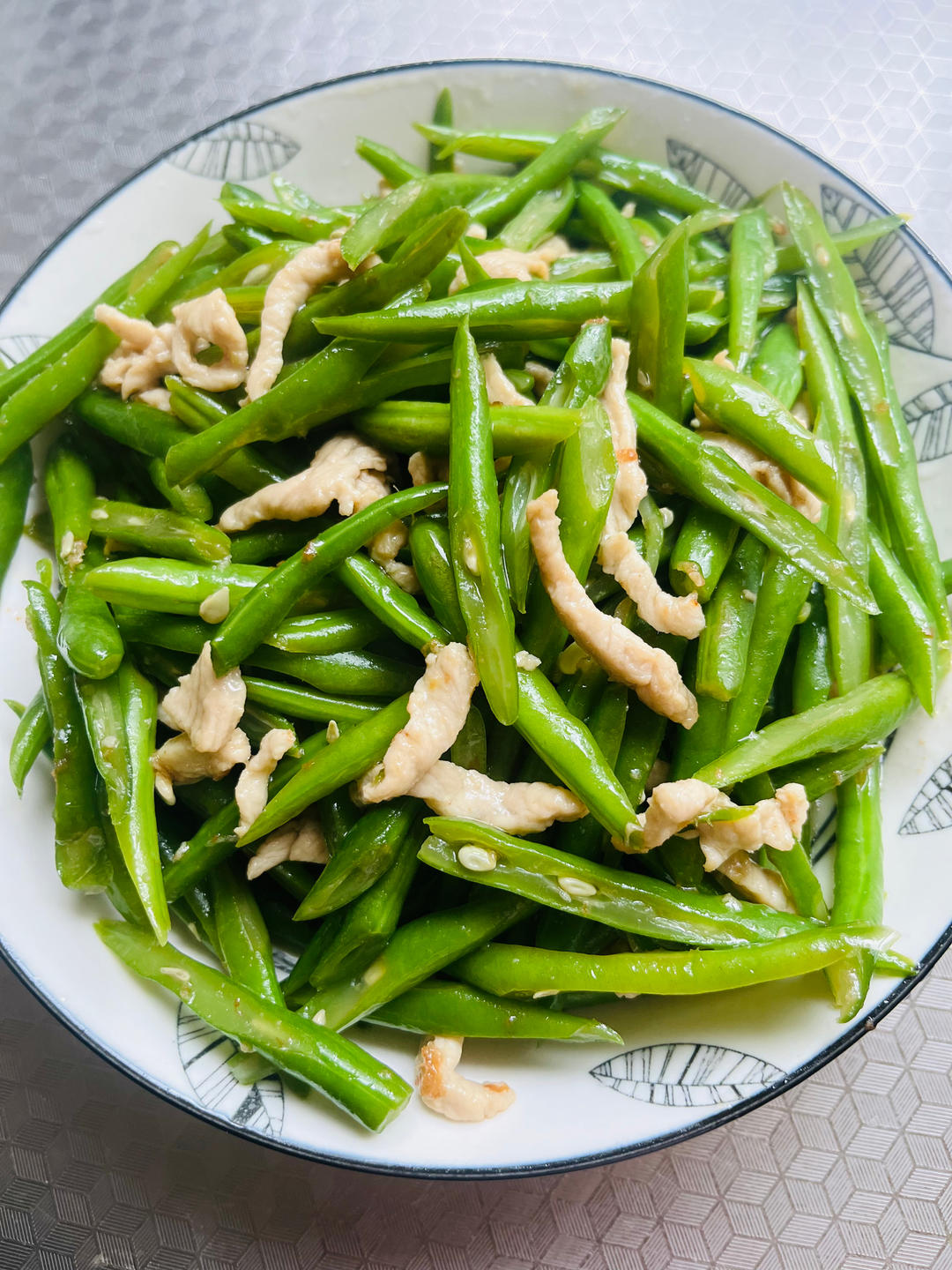 扁豆角炒肉