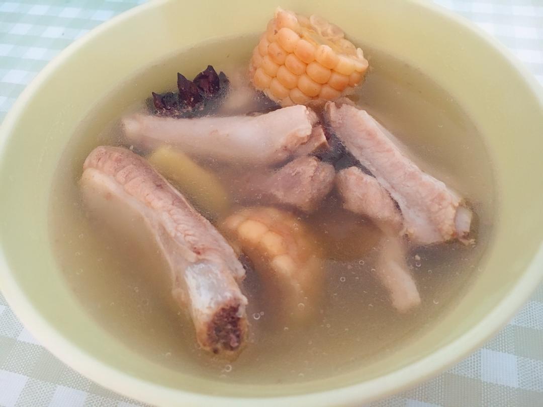 排骨玉米汤