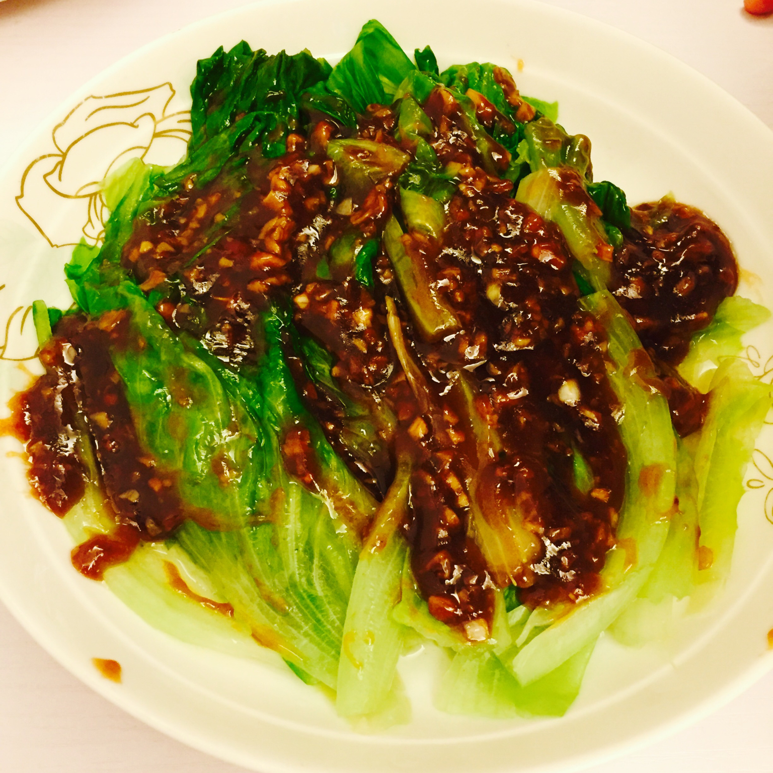 家常菜 蚝油生菜