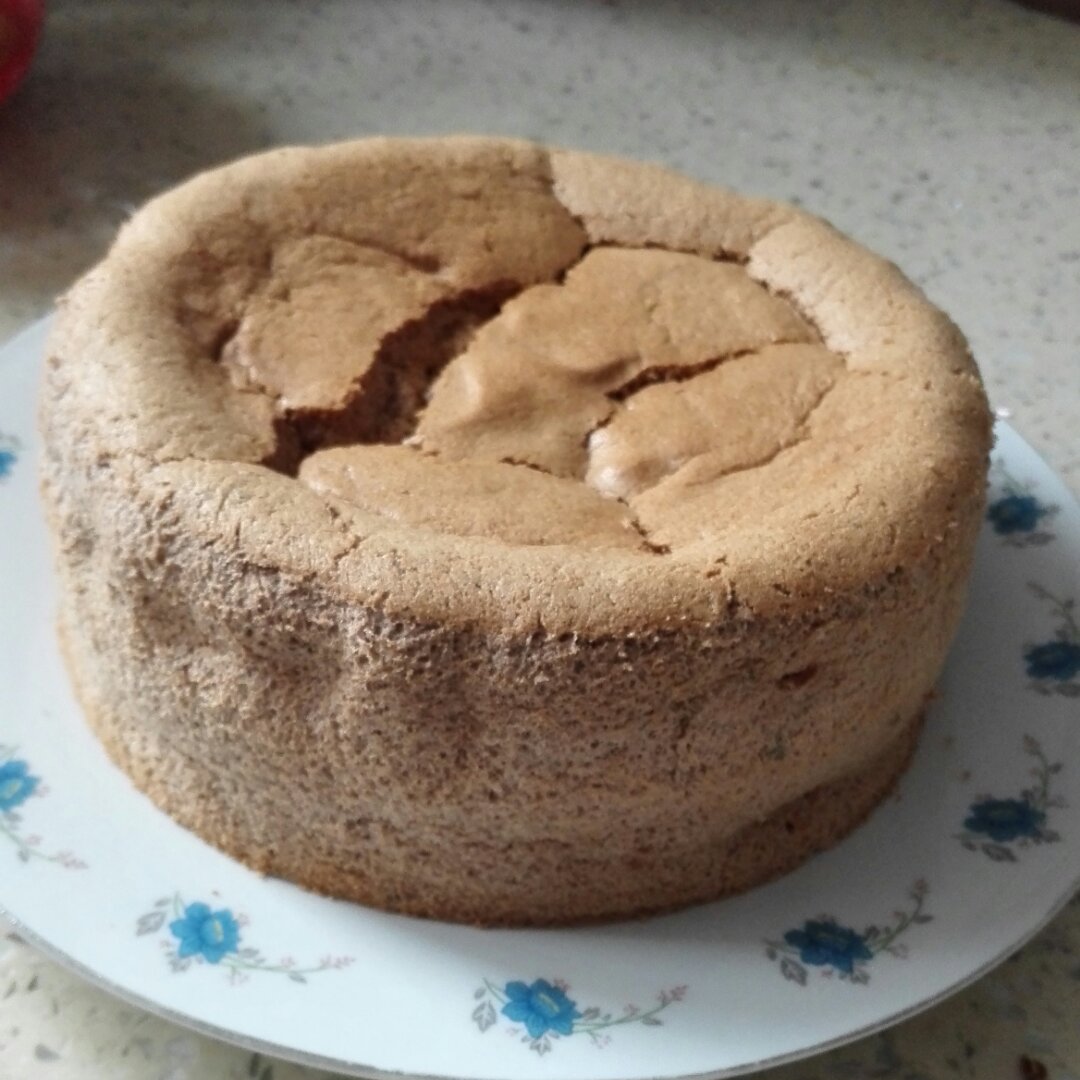 巧克力戚风裸蛋糕