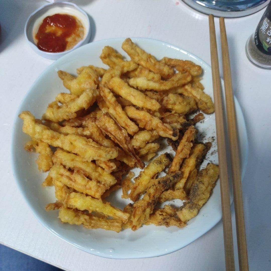椒盐杏鲍菇