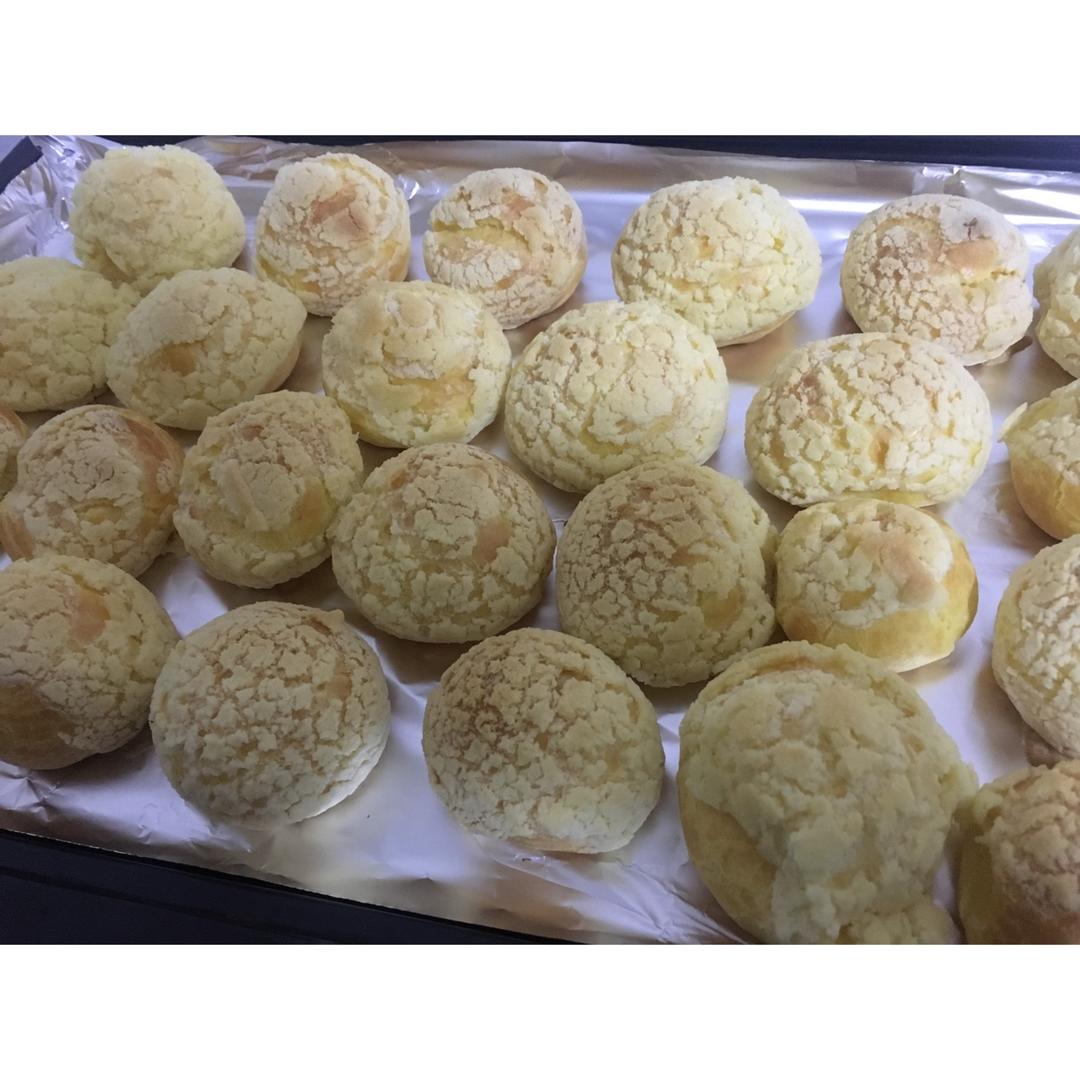 十分美味的酥皮泡芙