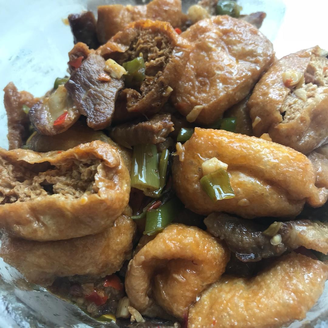 油豆腐回锅肉