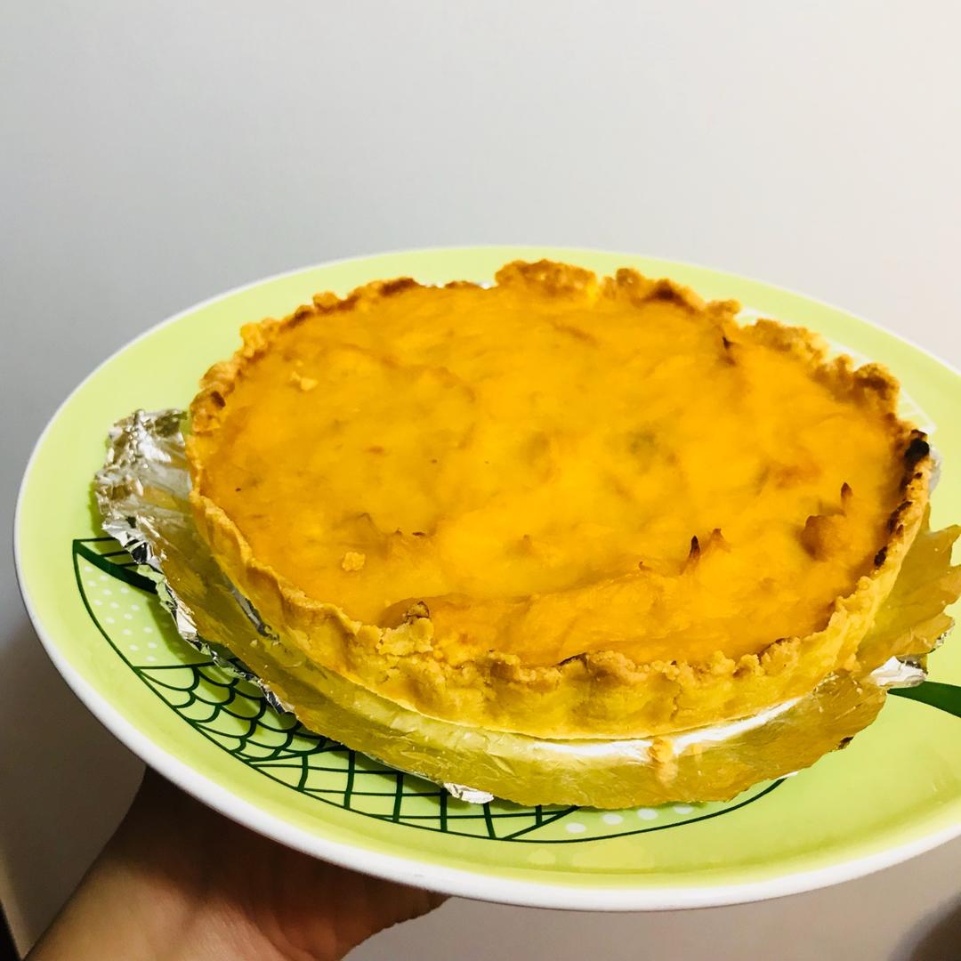秋季时令小甜品——奶香南瓜派