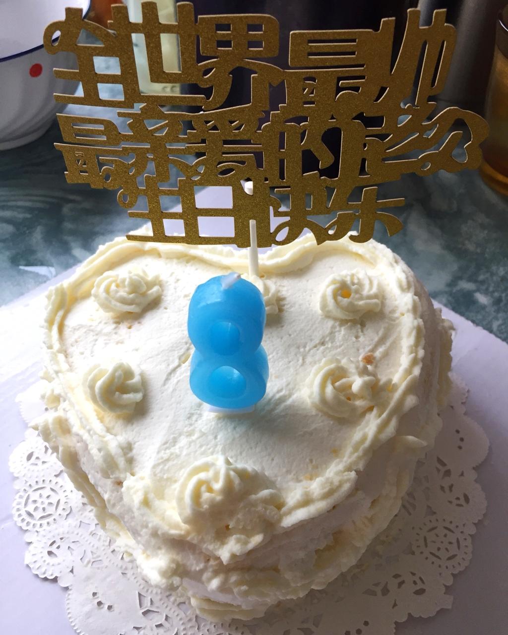 超简单完美戚风蛋糕（6寸2蛋）附打发、翻拌、脱模视频