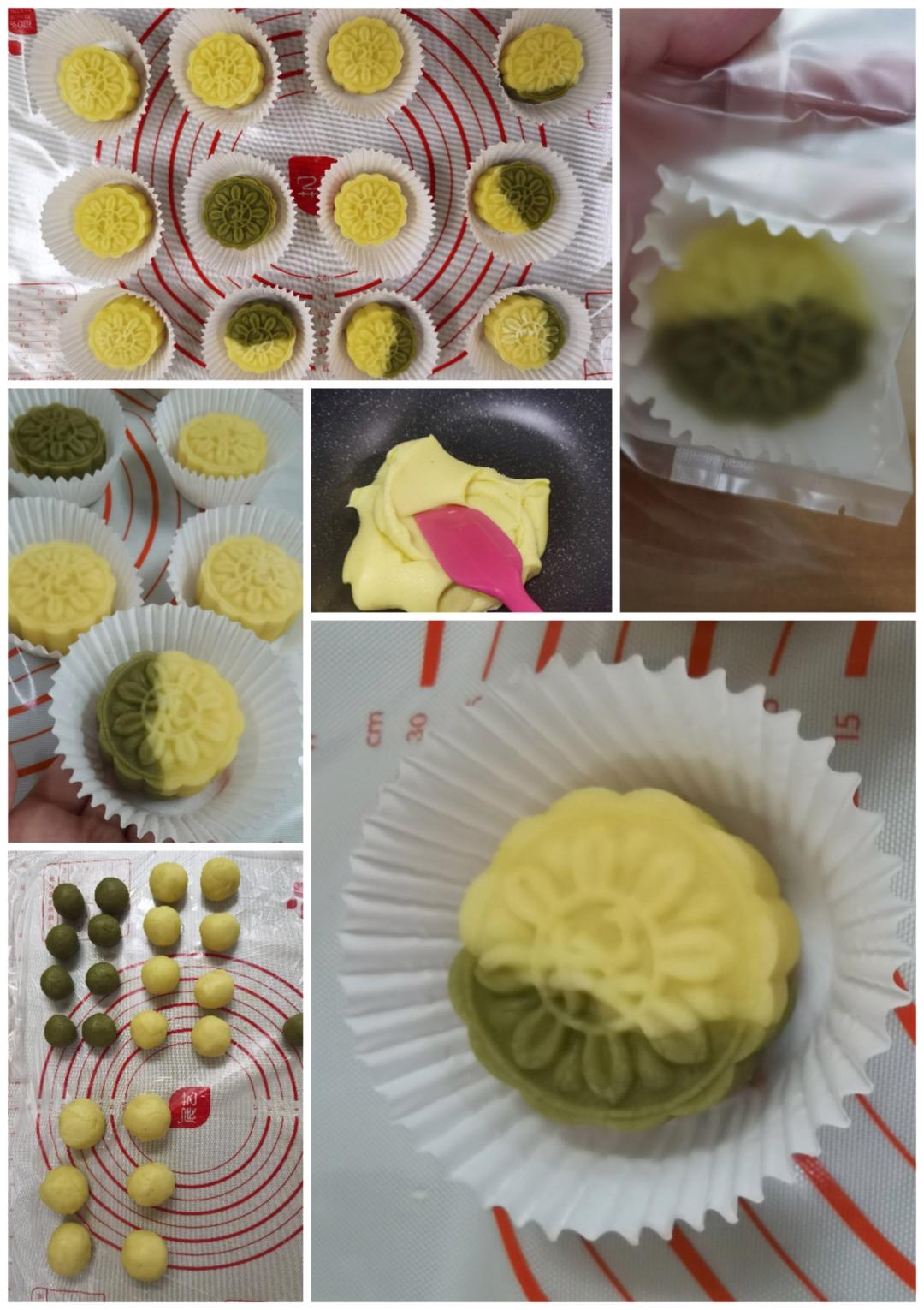 流心绿豆糕