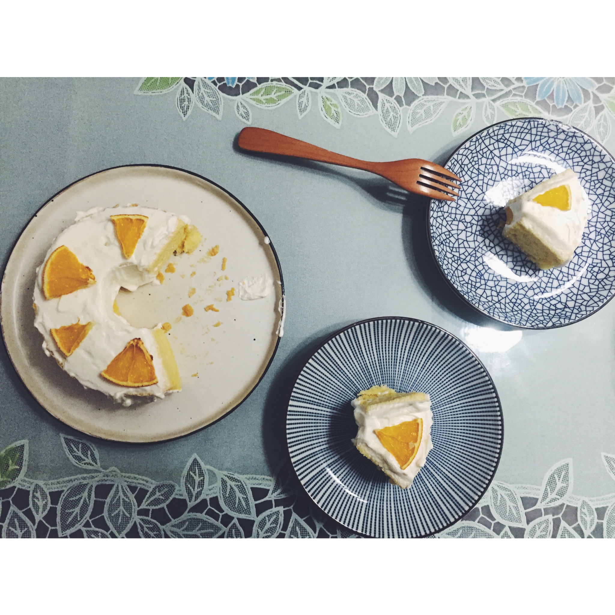 圣诞“裸蛋糕”