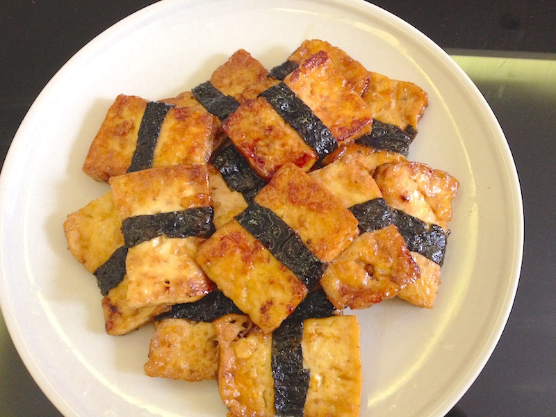 日式照烧海苔豆腐