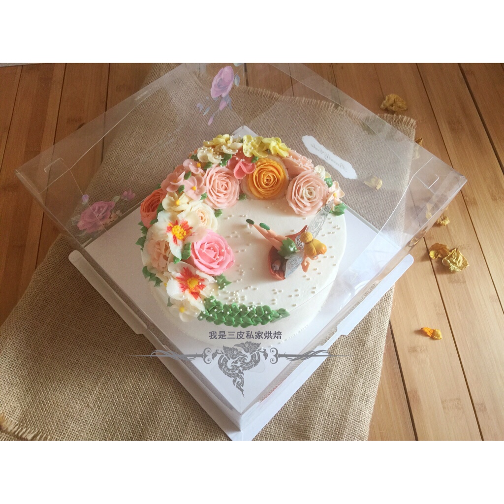 韩式裱花之豆沙奶油霜