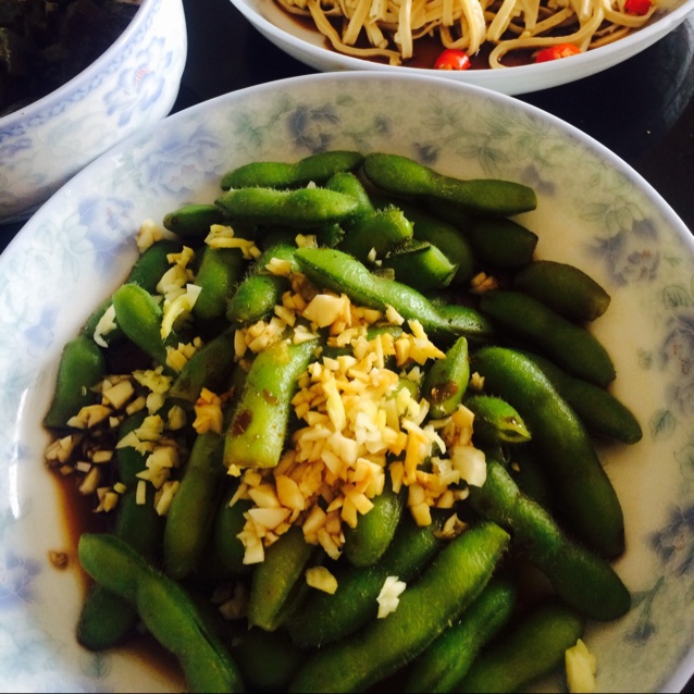 夏日爽口凉拌毛豆