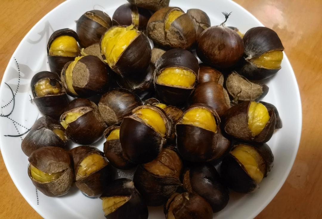 香糯甜的电饭煲板栗🌰