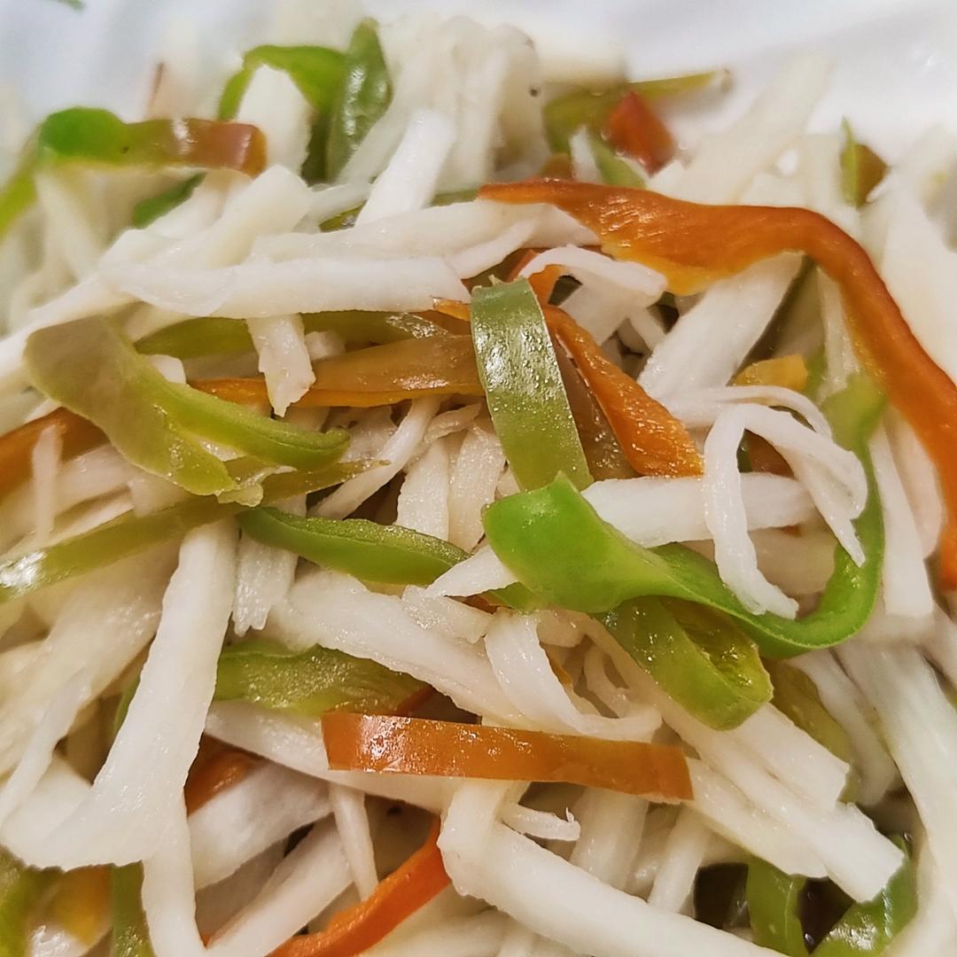 青椒茭白丝