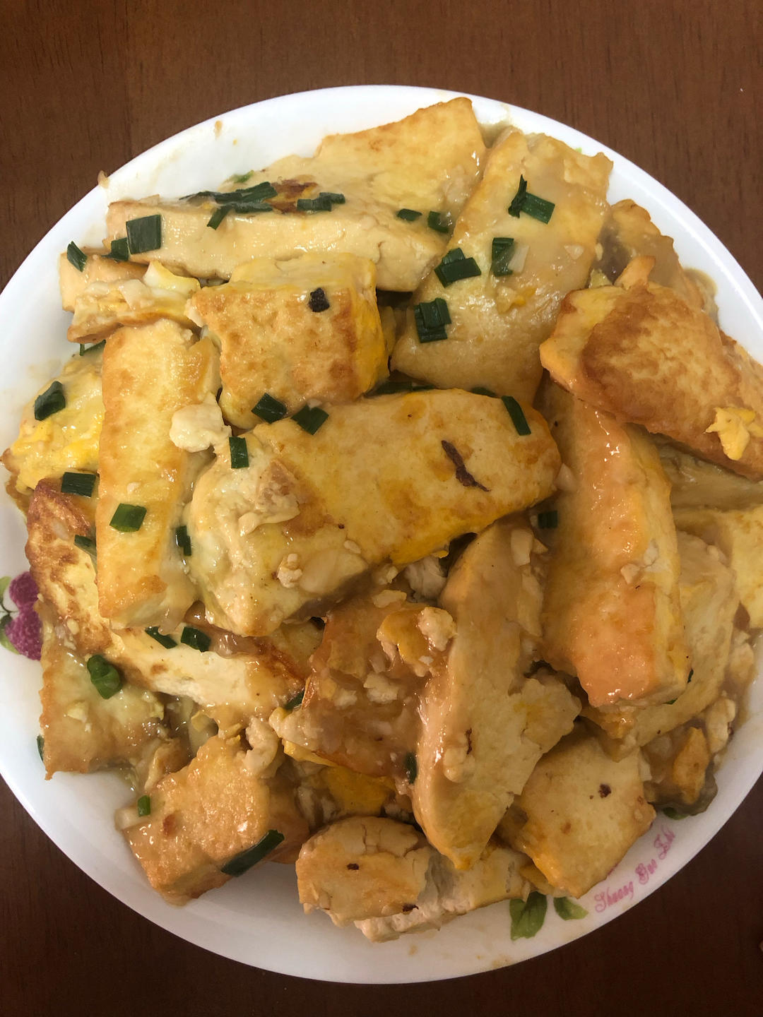 外焦里嫩的香煎豆腐