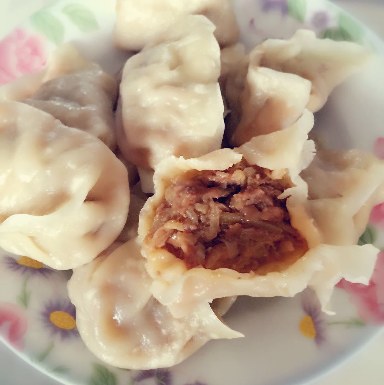 西瓜皮虾皮鸡蛋饺子