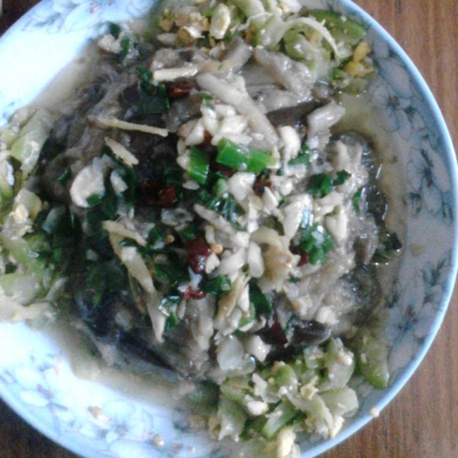 微波炉烤茄子