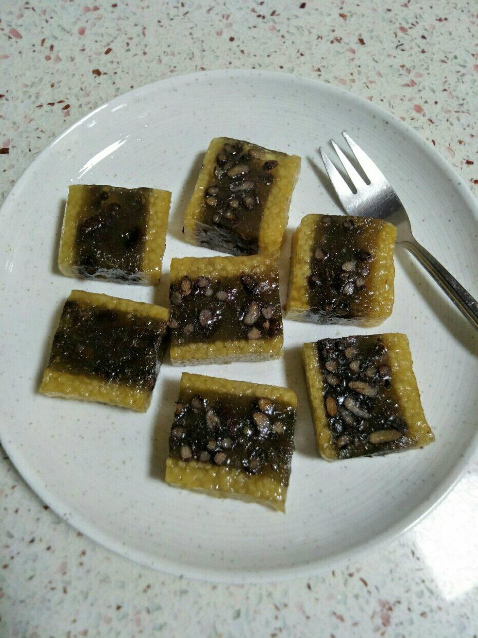 小米红豆杂粮糕