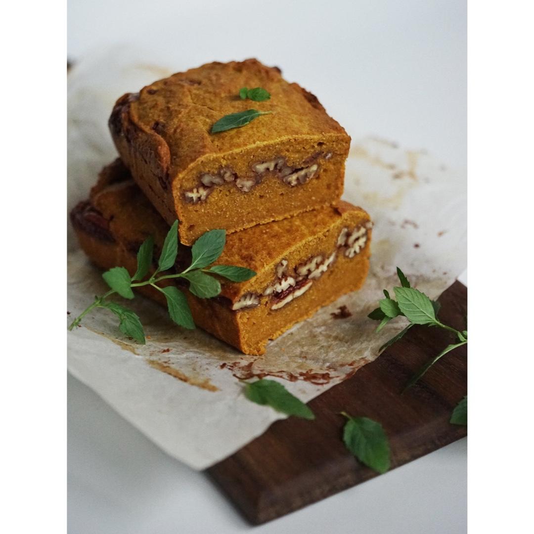 100%全麦南瓜核桃快手面包丨健康·烘焙