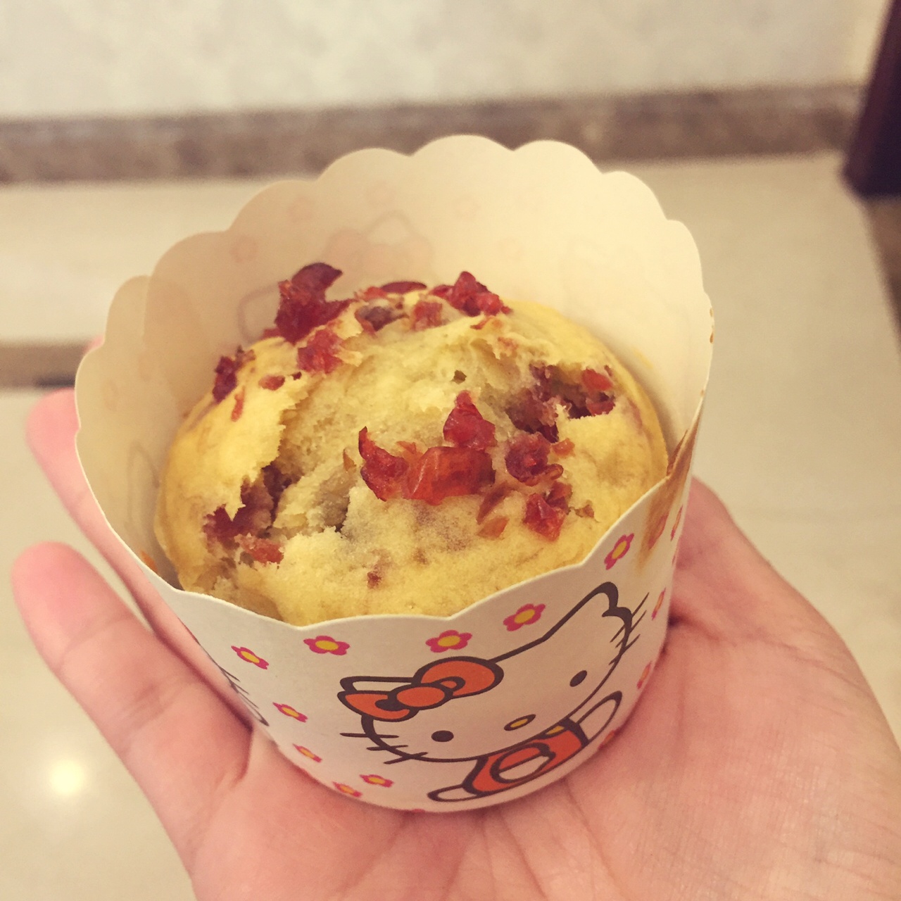 少女心的香蕉蔓越莓玛芬