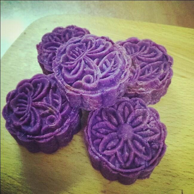 紫薯奶糕