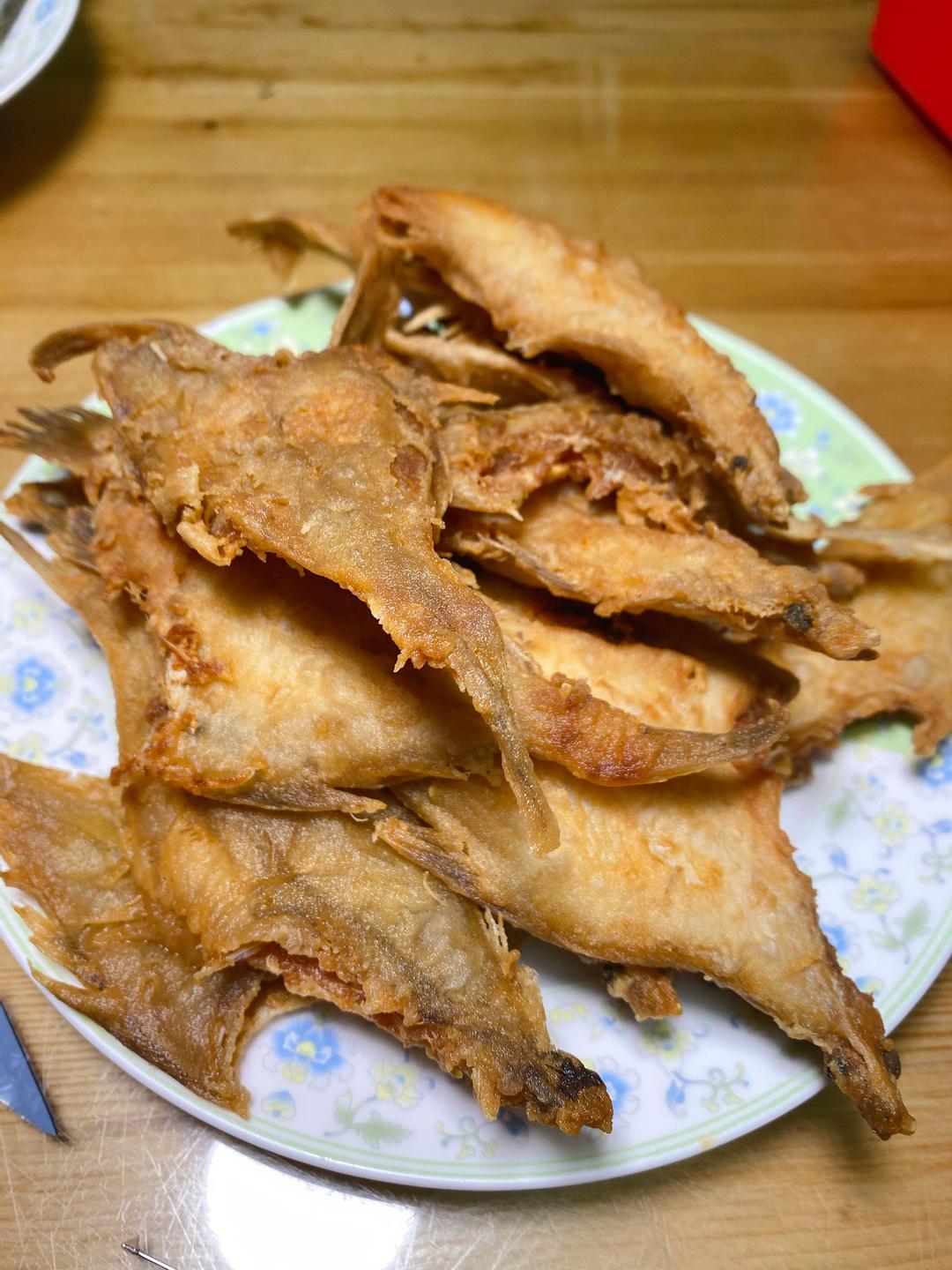 轻松搞定炸偏口鱼