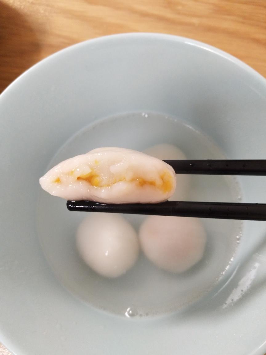 第一次做汤圆