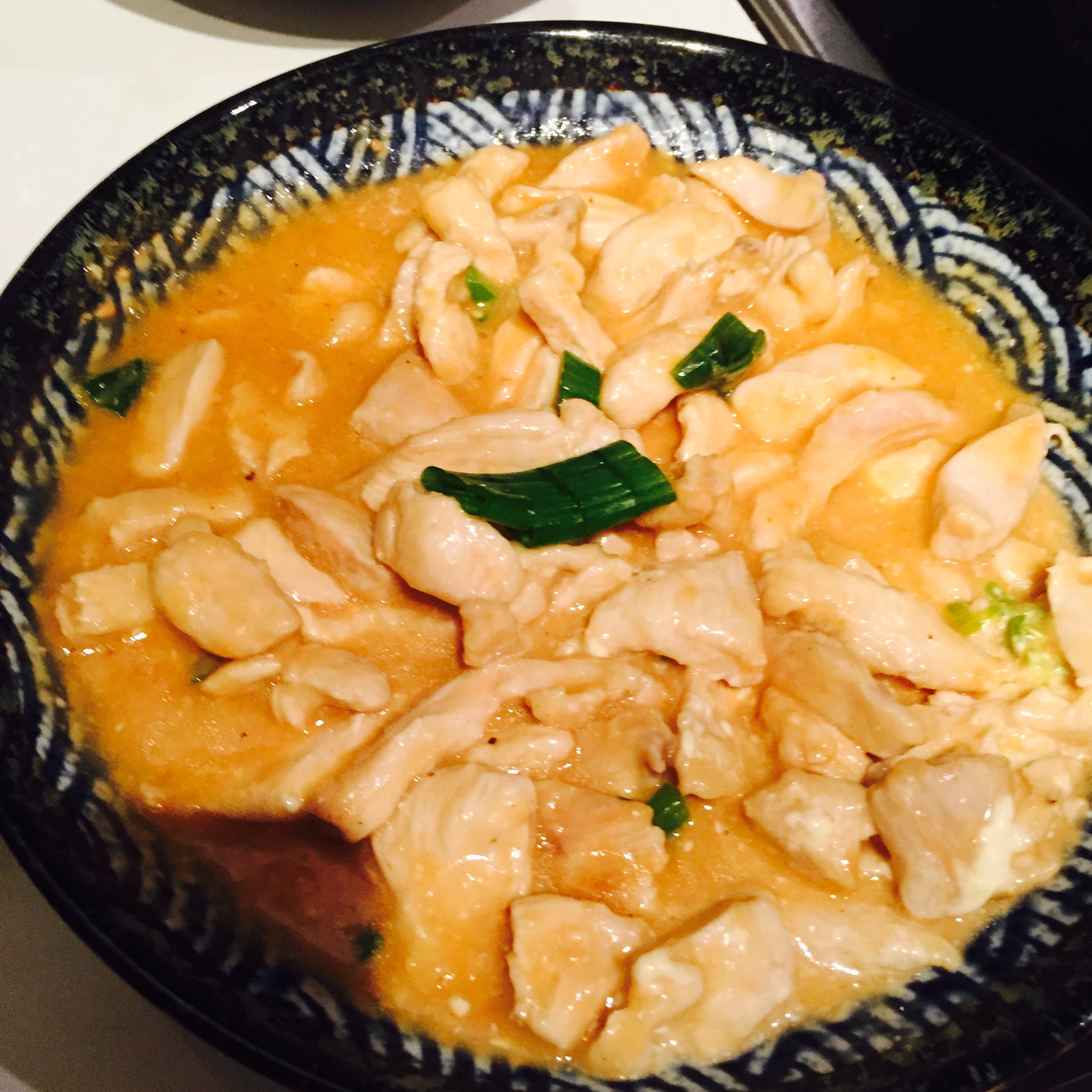 味噌加沙拉酱做出软嫩的鸡胸肉块