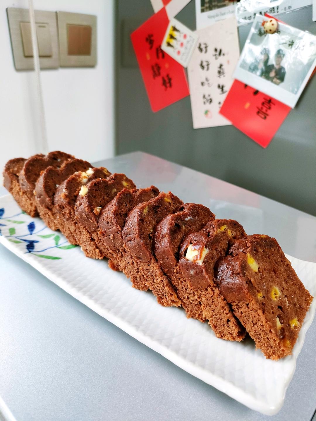香蕉白巧克力蛋糕