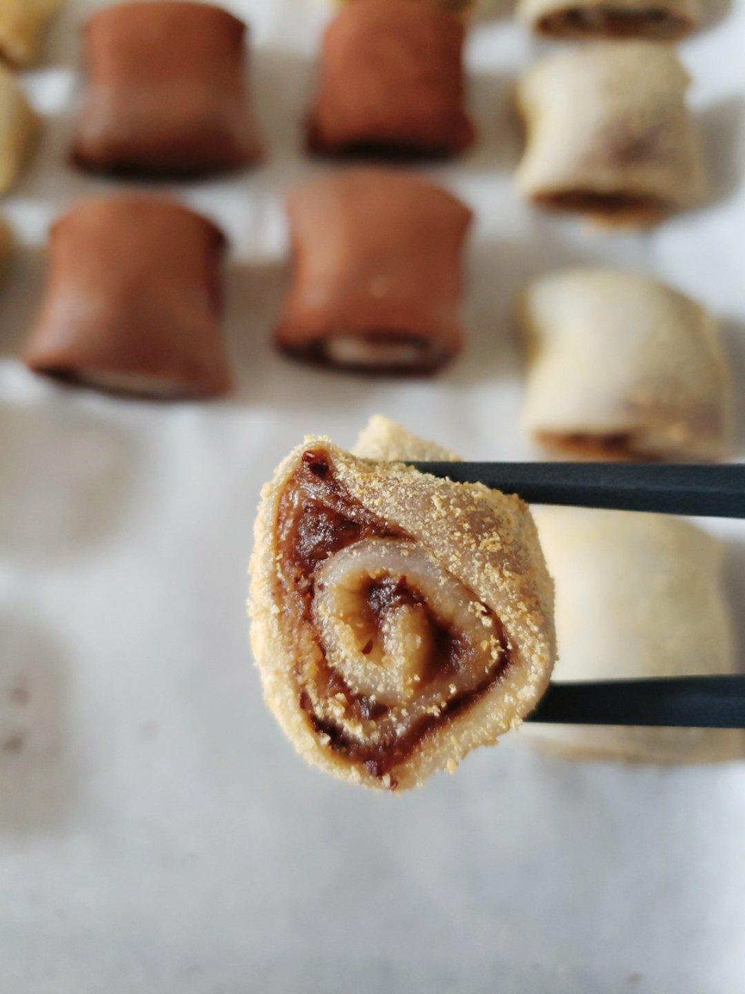 三色驴打滚（原味➕抹茶味➕可可味）