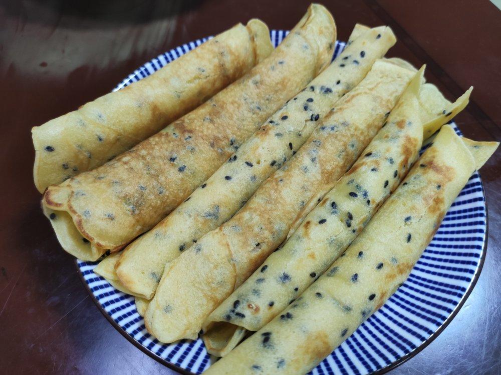 平底锅也能做蛋卷