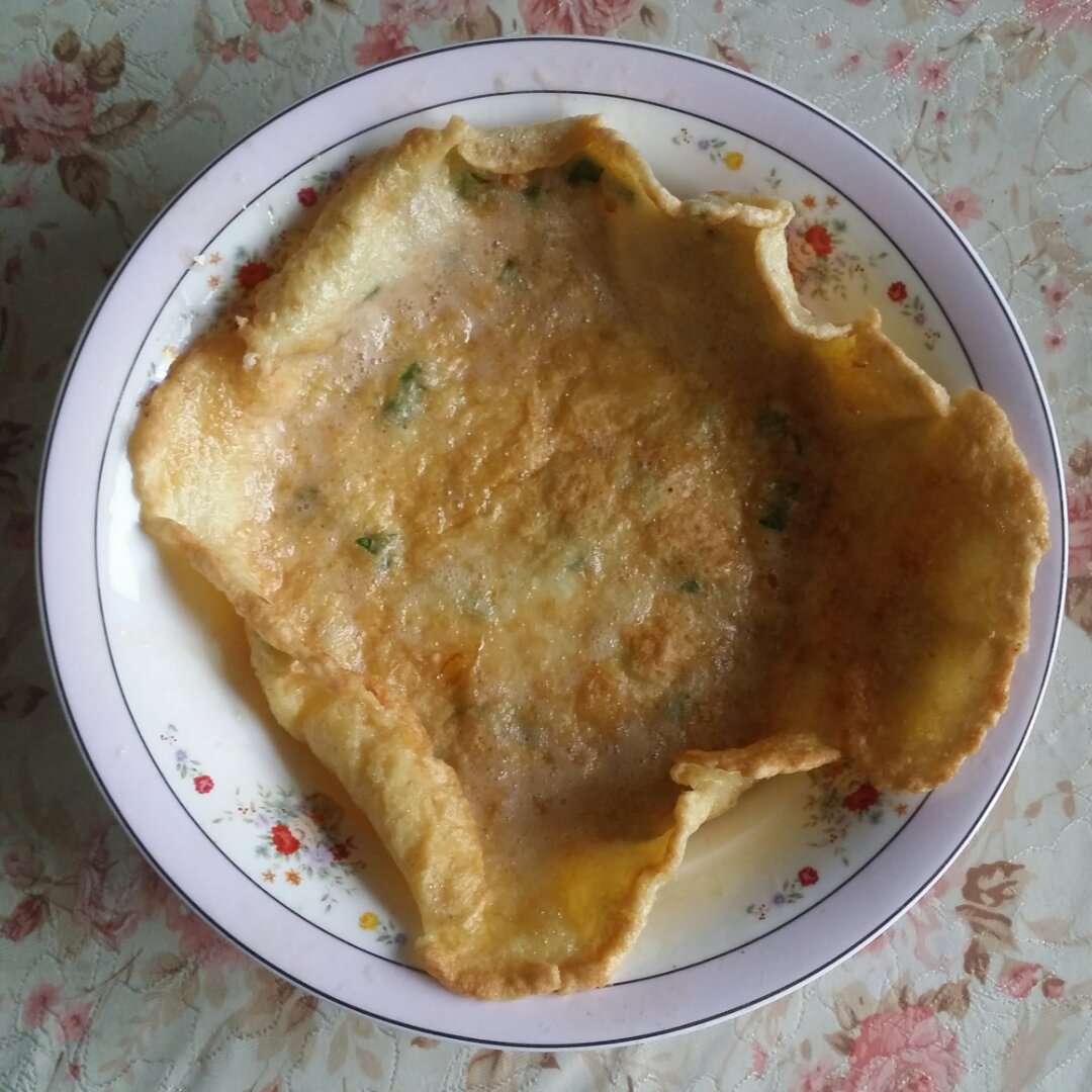 葱花鸡蛋饼