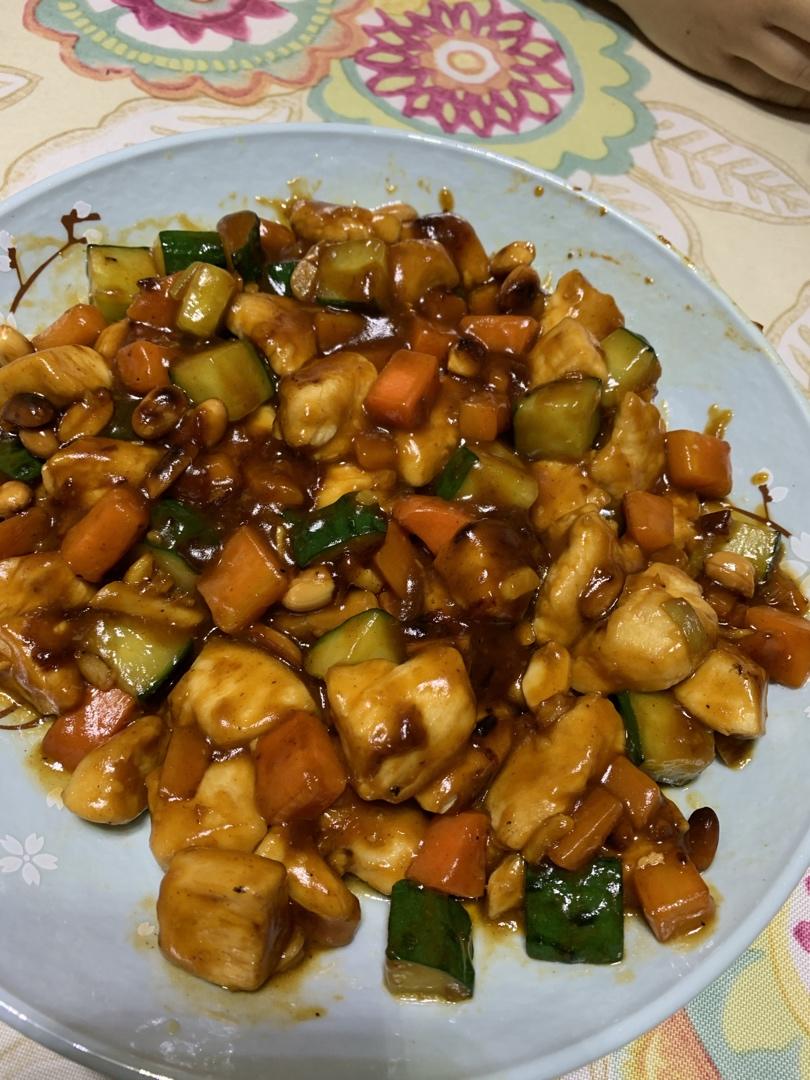 轻油不辣的宫保鸡丁做法，快手简单无负担，宝宝也能吃