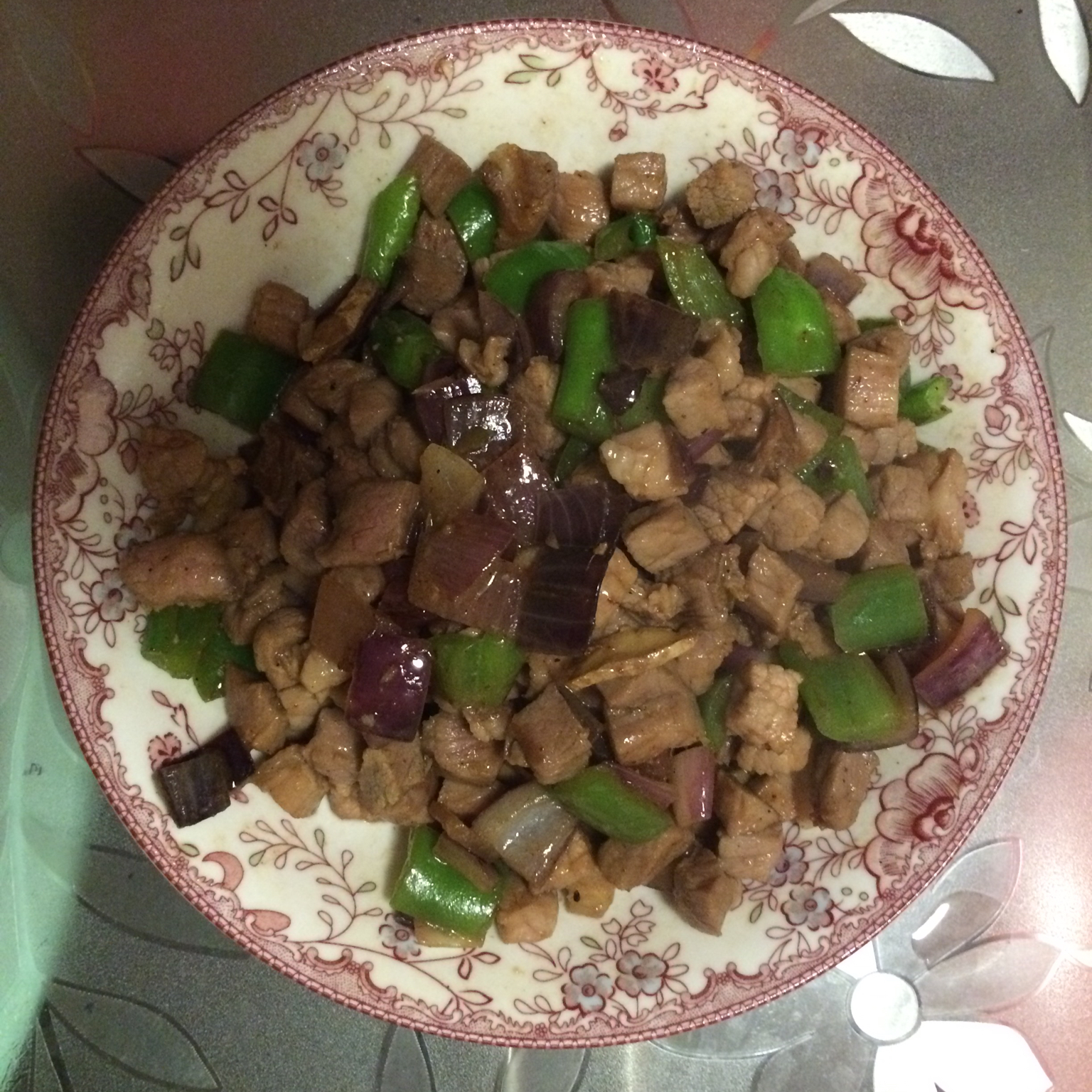 孜然牛肉粒