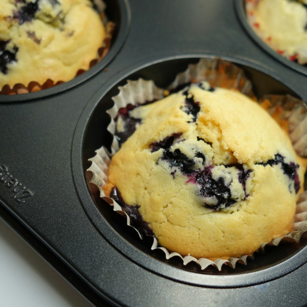 蓝莓玛芬蛋糕 Blueberry Muffin