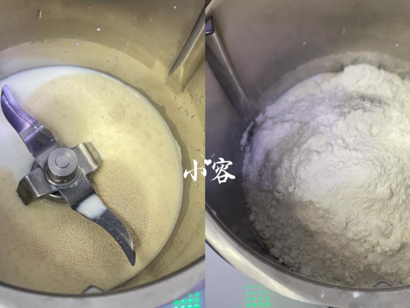 纯奶手撕吐司的做法 步骤1