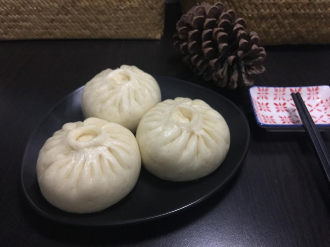 胡萝卜木耳鸡蛋素包子