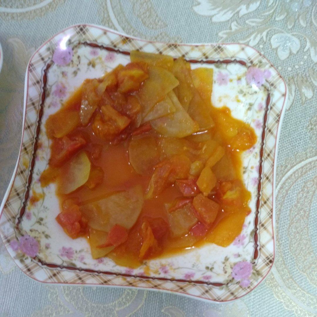 西红柿炒土豆