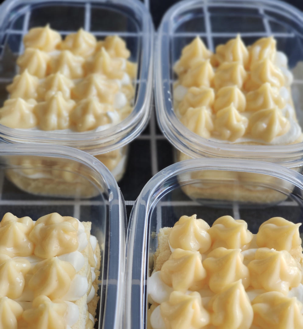 豆香浓郁甜而不腻❗️自制网红豆乳盒子蛋糕