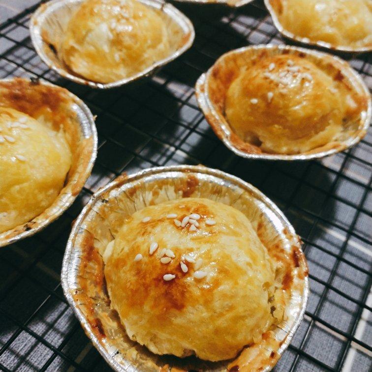 汤圆➕蛋挞皮＝完美汤圆酥