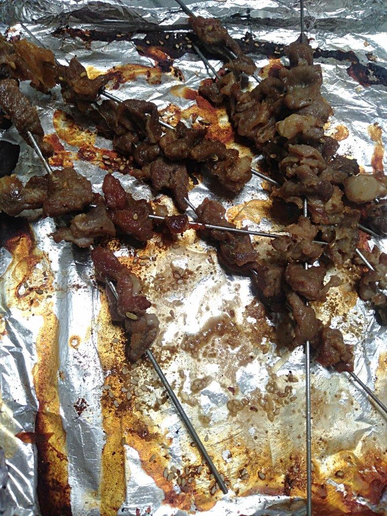 巨好吃的羊肉烤串（烤箱版）