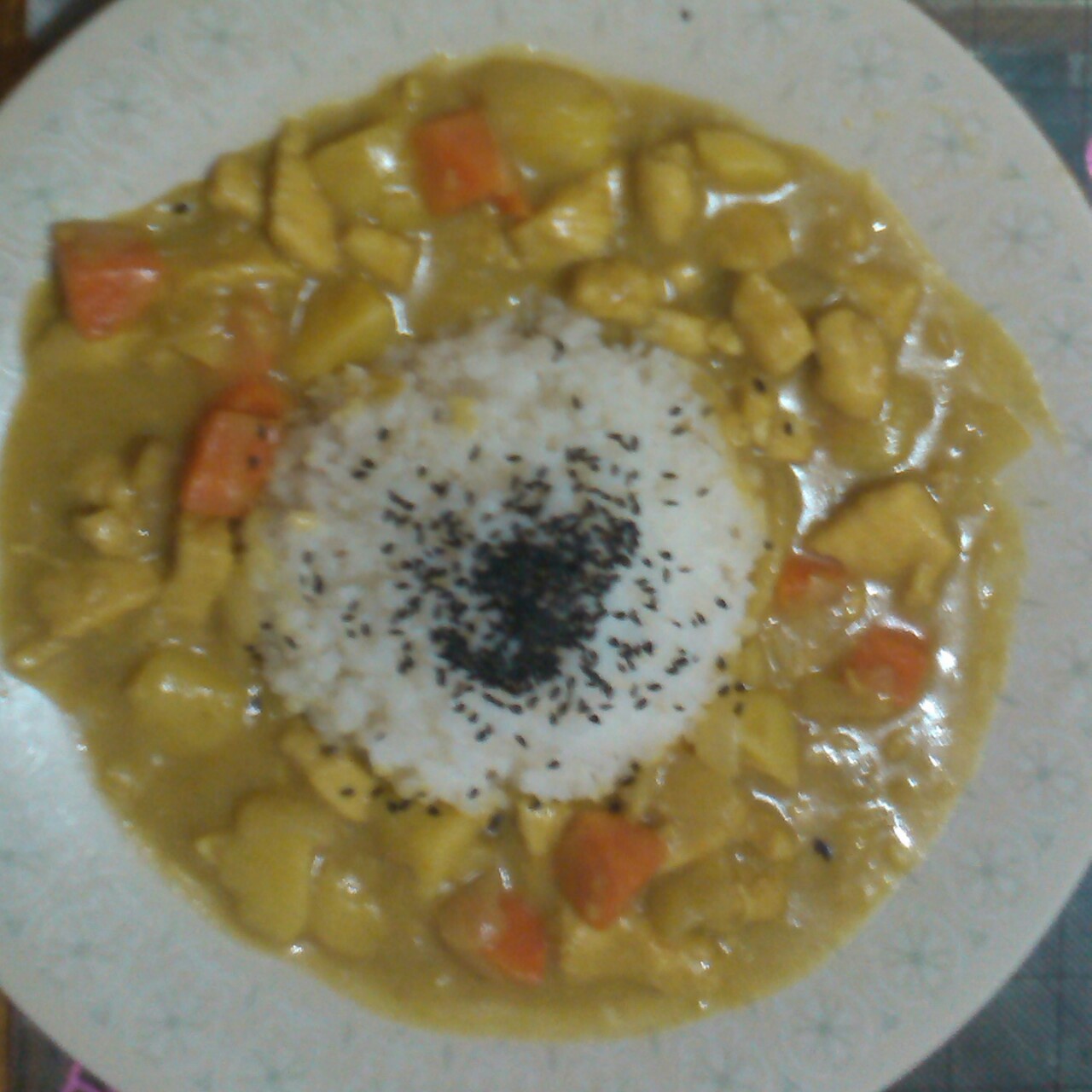 咖喱鸡饭