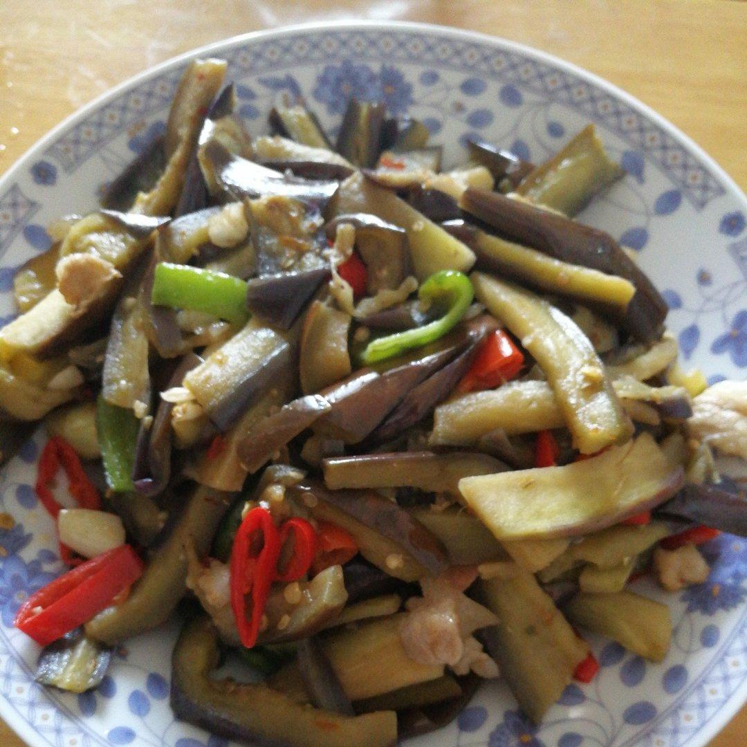 家常炒茄子