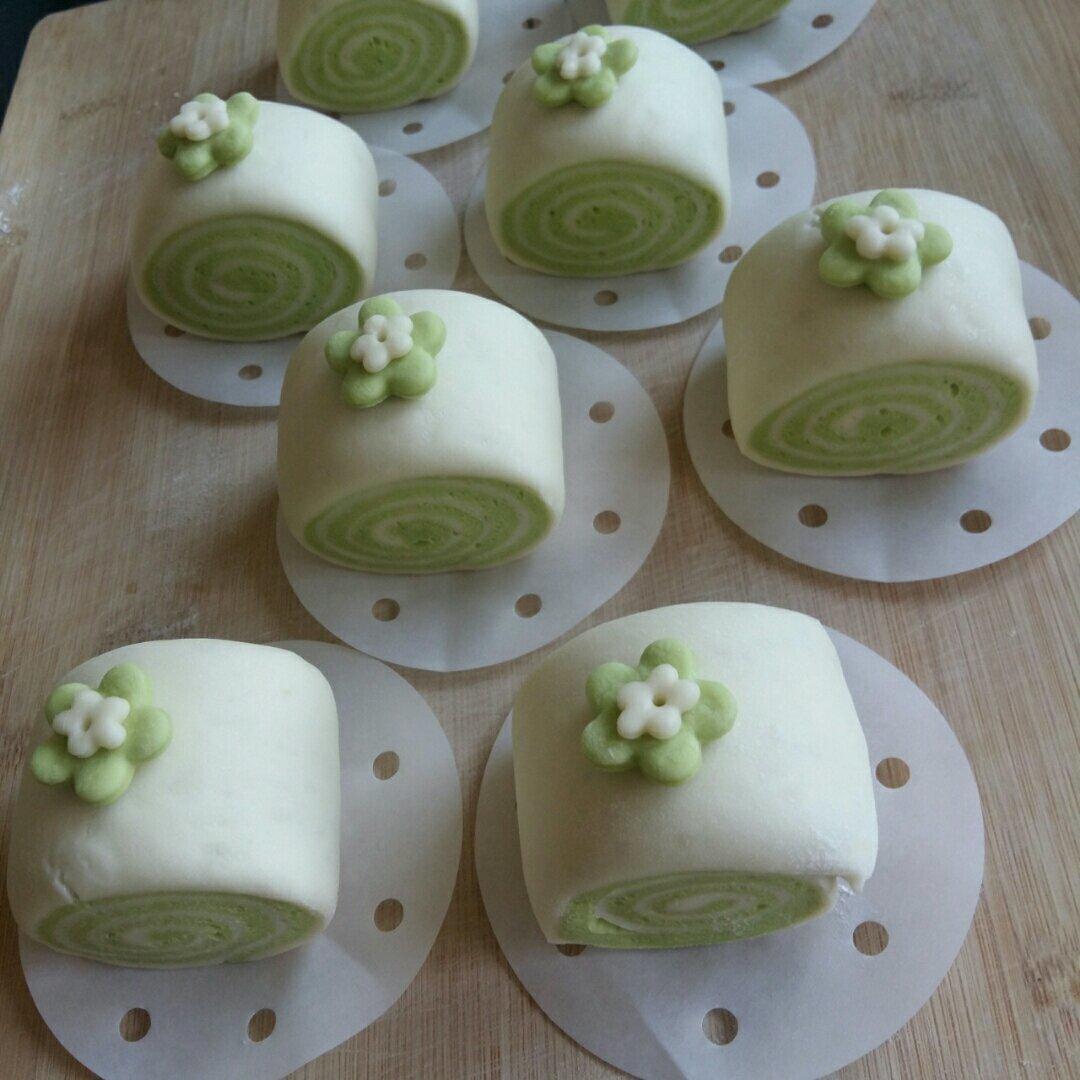 颜值担当：紫薯双色馒头