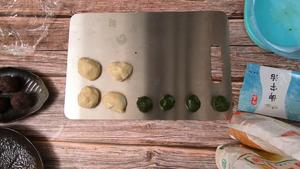 抹茶红豆酥(详细视频教程)的做法 步骤3