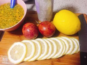柠檬百香果蜜的做法 步骤1
