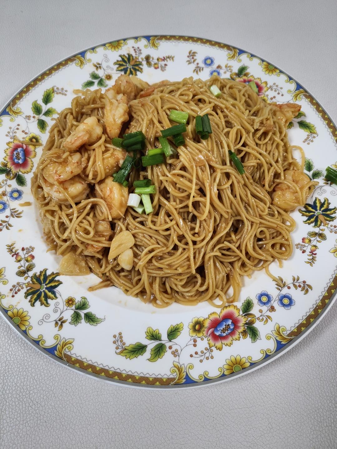 虾油炒面