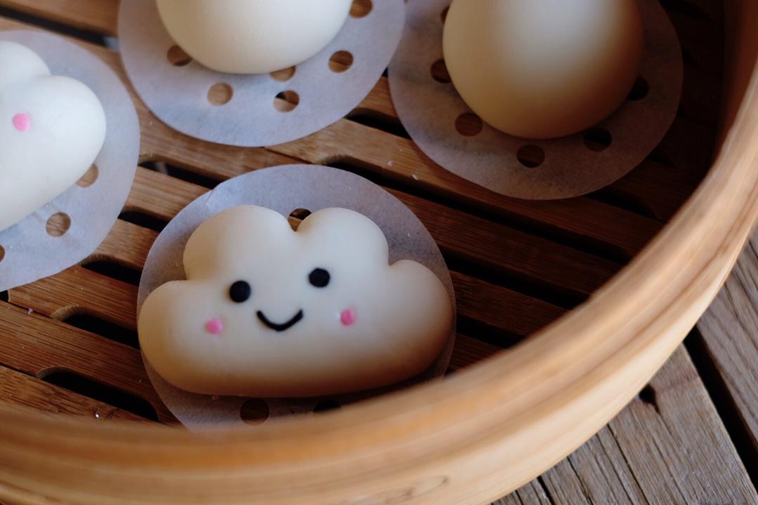 《Tinrry+》美姬老师教你做可爱云朵造型馒头