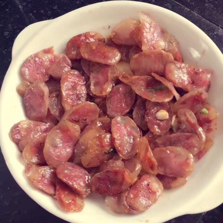蒸腊肠