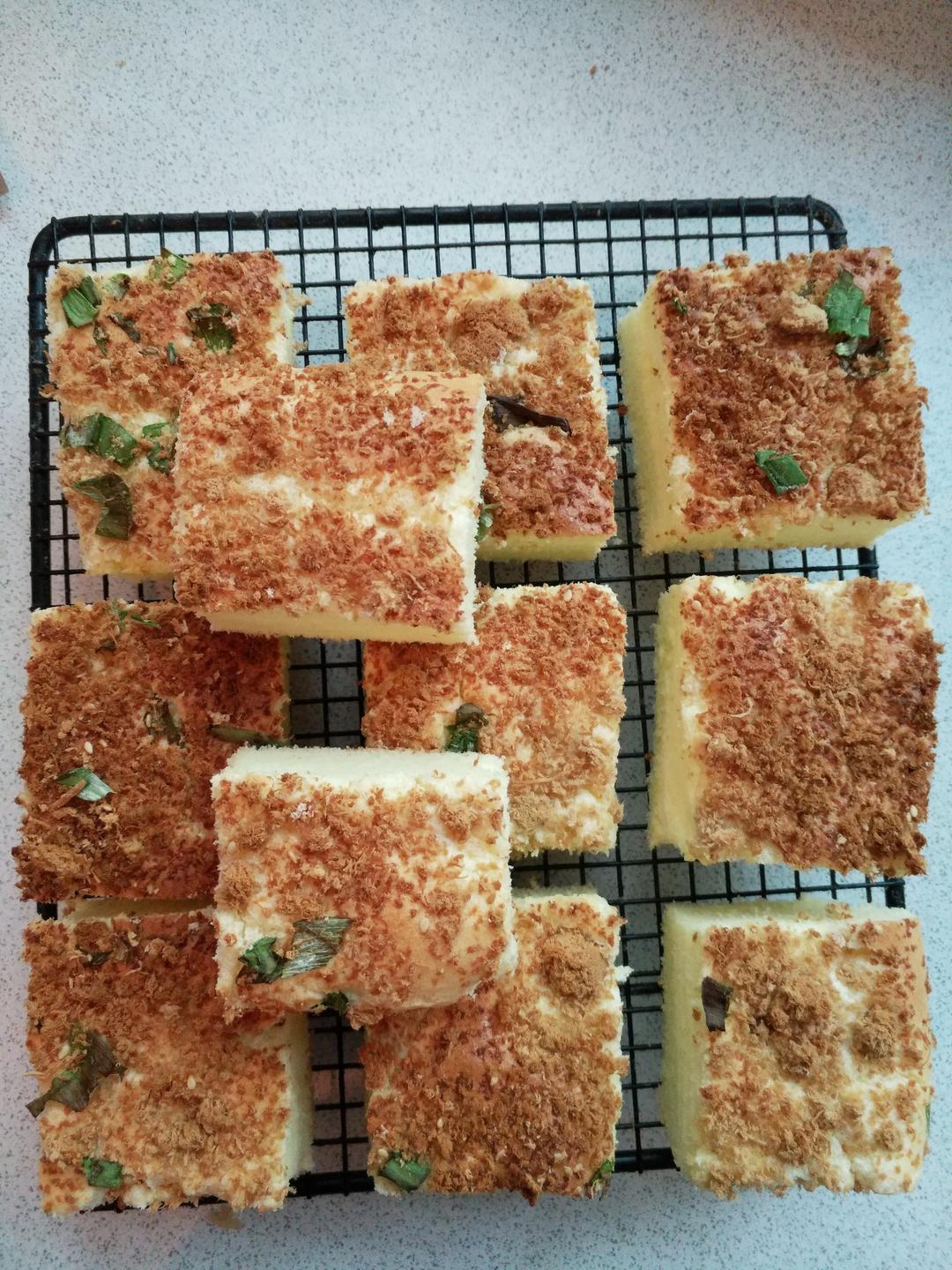 香葱肉松蛋糕