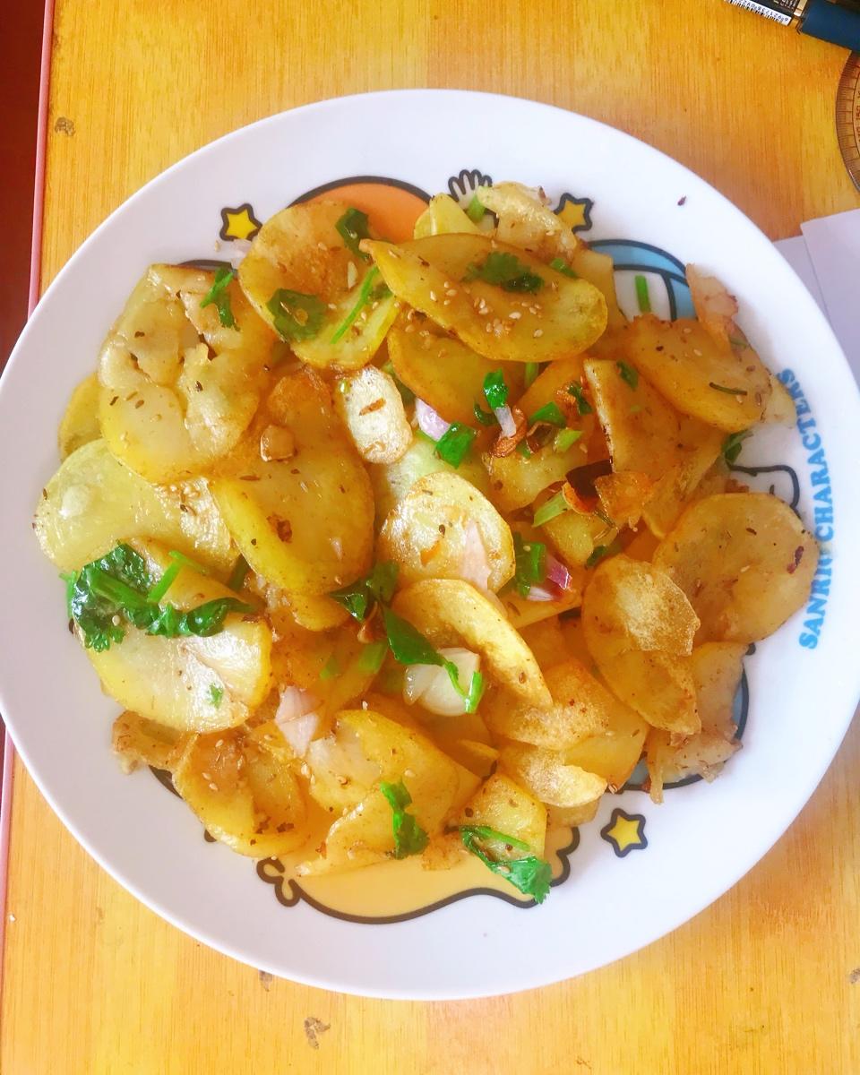 好吃到飙泪的香煎土豆片