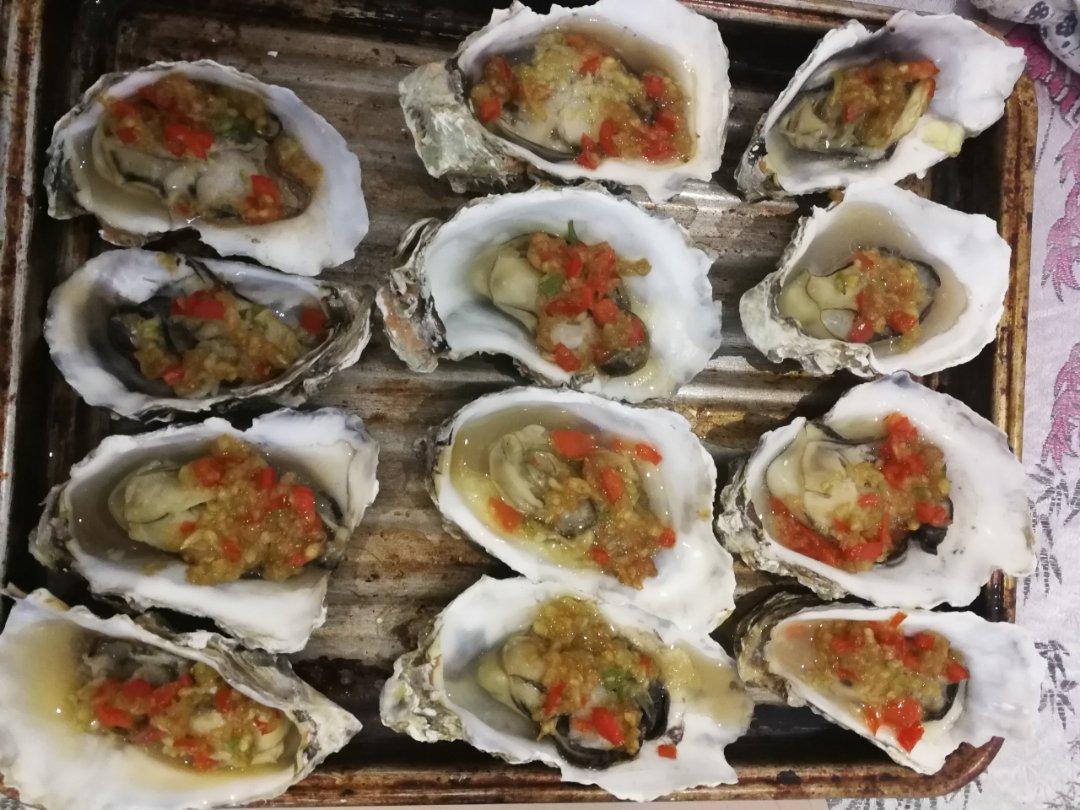 蒜蓉烤生蚝（烤箱版首发）
